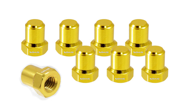 HONDA/ACURA BILLET ALUMINUM B16 B18 B20 H22 K20 K24 VTEC & NON VTEC VALVE COVER NUTS BOLTS 8 PIECES // PART # VCB001