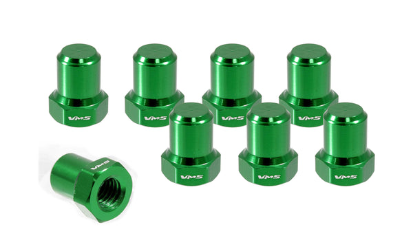 HONDA/ACURA BILLET ALUMINUM B16 B18 B20 H22 K20 K24 VTEC & NON VTEC VALVE COVER NUTS BOLTS 8 PIECES // PART # VCB001