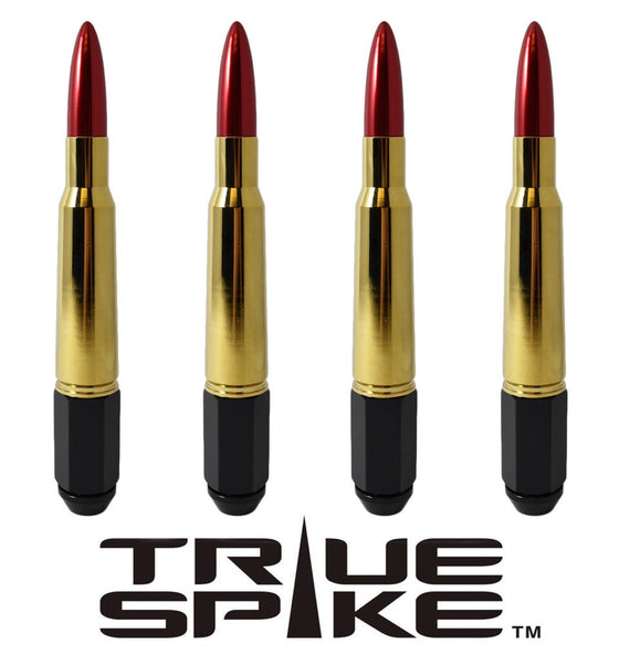 14X2.0 MM 187 MM 7.5 INCHES LONG FORGED STEEL LUG NUTS 50 CALIBER CAL BMG BULLET SPIKE ALUMINUM CAP 04-14 FORD F150 RAPTOR TREMOR EXPEDITION FOR 5 LUG WHEELS 20 PIECES // CAP: 25MM DIAMETER 136MM HEIGHT PART # LGC008