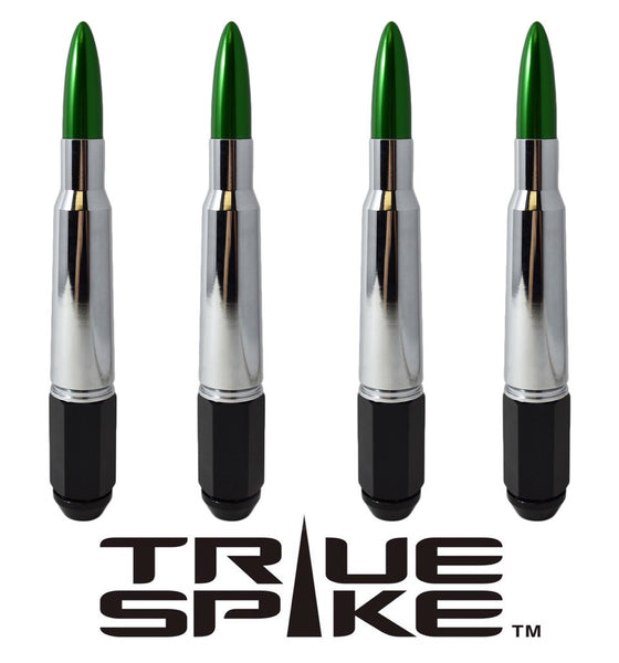 14X2.0 MM 187 MM 7.5 INCHES LONG FORGED STEEL LUG NUTS 50 CALIBER CAL BMG BULLET SPIKE ALUMINUM CAP 04-14 FORD F150 RAPTOR TREMOR EXPEDITION FOR 5 LUG WHEELS 20 PIECES // CAP: 25MM DIAMETER 136MM HEIGHT PART # LGC008