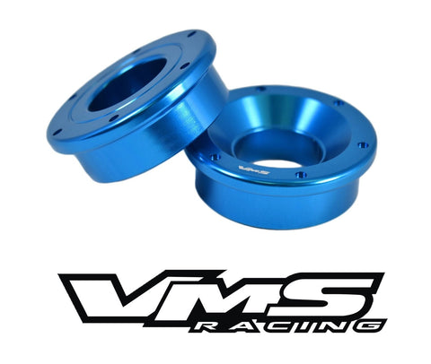 SOLID FRONT SHIFTER BUSHINGS BILLET ALUMINUM 2 PIECE 94-01 ACURA INTEGRA 99-00 HONDA CIVIC SI // PART # SBB003