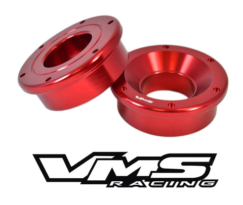 SOLID FRONT SHIFTER BUSHINGS BILLET ALUMINUM 2 PIECE 94-01 ACURA INTEGRA 99-00 HONDA CIVIC SI // PART # SBB003