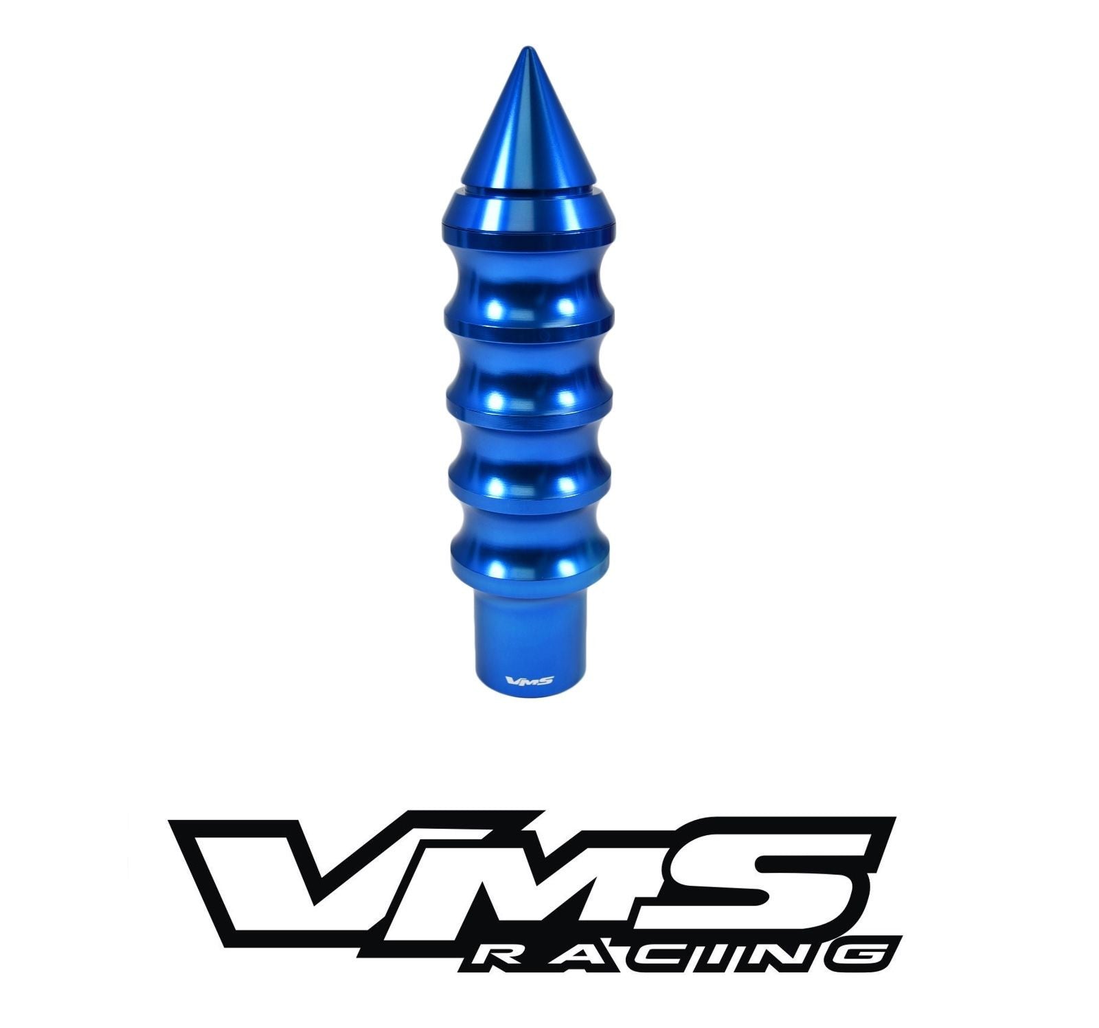 SPIKED RIBBED EXTENDED SHIFT KNOB WITH SECRET STASH SPOT FOR HONDA CIVIC ACURA INTEGRA FORD MUSTANG CAMARO NISSAN