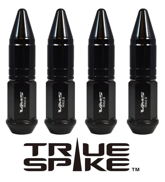 12x1.5 MM 89MM LONG APOLLO SPIKE FORGED STEEL LUG NUTS WITH ANODIZED ALUMINUM CAP // CAP: 20MM DIAMETER 51MM HEIGHT PART # LGC049