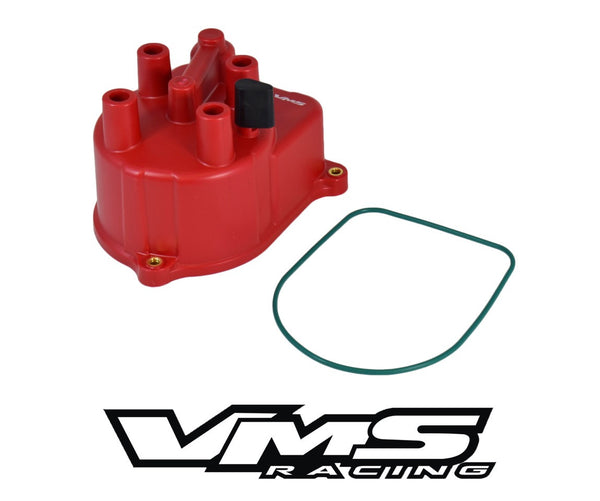 HIGH PERFORMANCE OEM REPLACEMENT RED DISTRIBUTOR CAP 94-01 ACURA INTEGRA 90-02 HONDA ACCORD 92-00 CIVIC 93-97 DEL SOL // PART # # 30102PT2026RD