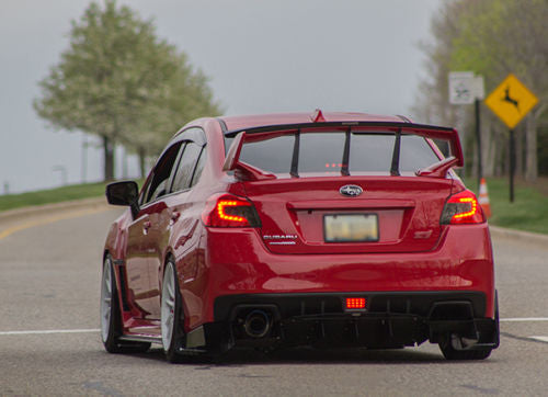 2015-2018 SUBARU WRX STI SEDAN REAR WING SPOILER STABILIZER SUPPORT