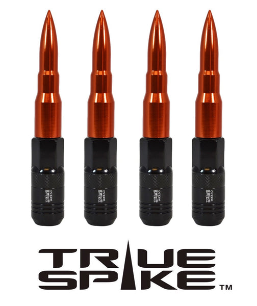 1/2-20 124MM LONG EXTENDED BULLET STEEL TUNER LUG NUTS WITH ANODIZED ALUMINUM CAP // CAP: 16MM DIAMETER 73MM HEIGHT PART NUMBER LGC001