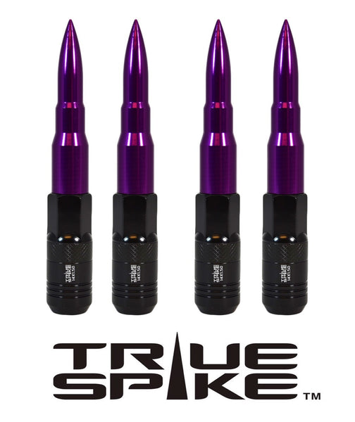 1/2-20 124MM LONG EXTENDED BULLET STEEL TUNER LUG NUTS WITH ANODIZED ALUMINUM CAP // CAP: 16MM DIAMETER 73MM HEIGHT PART NUMBER LGC001
