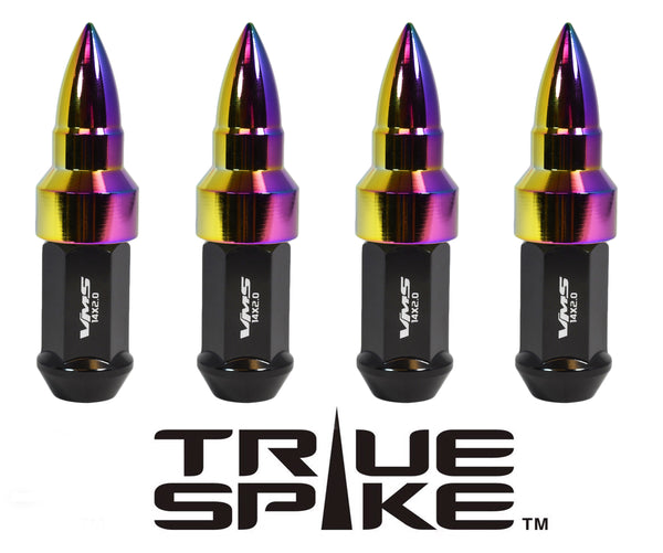 12X1.5 MM CNC MACHINED FORGED STEEL EXTENDED BULLET (25MM DIAMETER) LUG NUTS ANODIZED ALUMINUM CAPS // 25MM CAP DIAMETER 51MM CAP LENGTH PART NUMBER LGC023