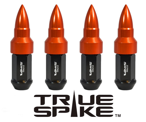 12X1.5 MM CNC MACHINED FORGED STEEL EXTENDED BULLET (25MM DIAMETER) LUG NUTS ANODIZED ALUMINUM CAPS // 25MM CAP DIAMETER 51MM CAP LENGTH PART NUMBER LGC023