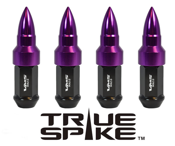 12X1.5 MM CNC MACHINED FORGED STEEL EXTENDED BULLET (25MM DIAMETER) LUG NUTS ANODIZED ALUMINUM CAPS // 25MM CAP DIAMETER 51MM CAP LENGTH PART NUMBER LGC023