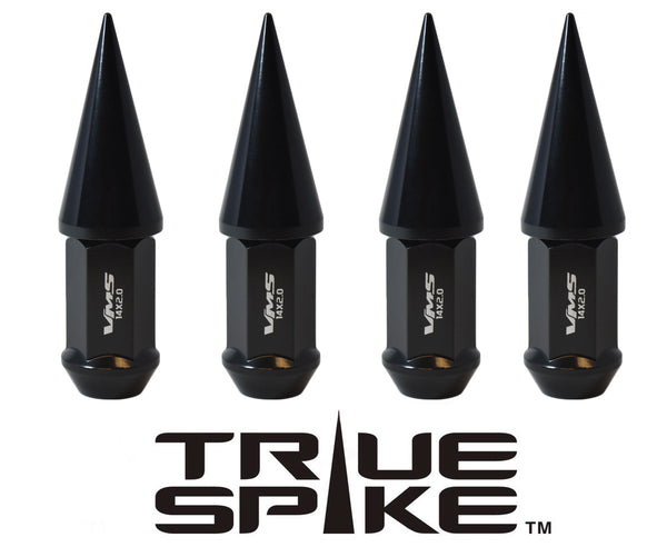 12x1.5 MM 89MM LONG CNC MACHINED FORGED STEEL EXTENDED SPIKE (25MM DIAMETER) LUG NUTS ANODIZED ALUMINUM CAPS // 25MM CAP DIAMETER 51MM CAP LENGTH PART NUMBER LGC020