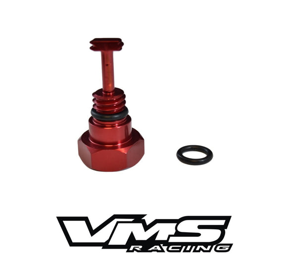 WATER IN FUEL WIF HFCM DRAIN PLUG BILLET ALUMINUM FOR 2003-2007 FORD 6.0L POWERSTROKE TURBO DIESEL ENGINE F250/F350/F450/F550/F650 // PART # WDP001