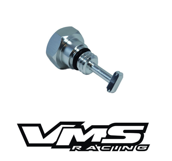 WATER IN FUEL WIF HFCM DRAIN PLUG BILLET ALUMINUM FOR 2003-2007 FORD 6.0L POWERSTROKE TURBO DIESEL ENGINE F250/F350/F450/F550/F650 // PART # WDP001
