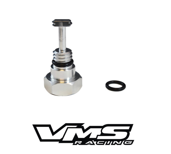 WATER IN FUEL WIF HFCM DRAIN PLUG BILLET ALUMINUM FOR 2003-2007 FORD 6.0L POWERSTROKE TURBO DIESEL ENGINE F250/F350/F450/F550/F650 // PART # WDP001