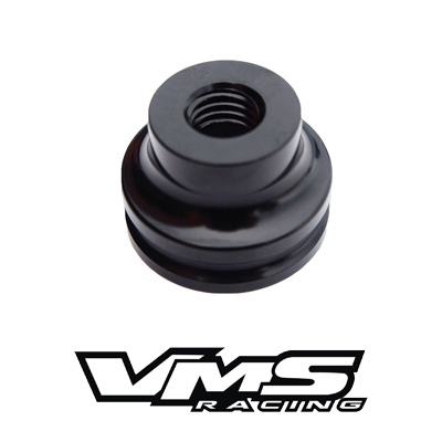 HONDA / ACURA LOW PROFILE SHIFT KNOB BOOT RETAINER ADAPTER FOR MANUAL GEAR SHIFTER LEVER 10X1.5 MM AVAILABLE IN BLACK OR GUN METAL // PART # SBA