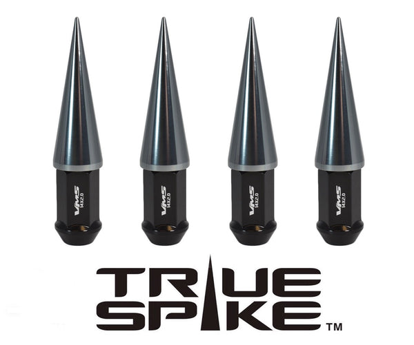 14x2.0 MM 124MM LONG CNC MACHINED FORGED STEEL EXTENDED SPIKE (25MM DIAMETER) LUG NUTS ANODIZED ALUMINUM CAPS TRUCK LENGTH 04-14 FORD F150 RAPTOR TREMOR EXPEDITION // 25MM CAP DIAMETER 73MM CAP LENGTH PART # LGC024