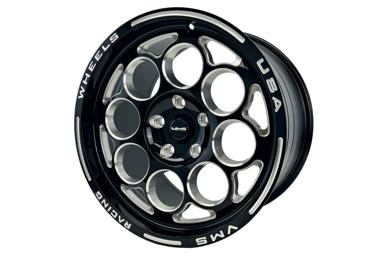 DRAG PACK STREET DRAG RACE MODULO WHEELS 17x10 54 OFFSET & 18X5 5X114 ...