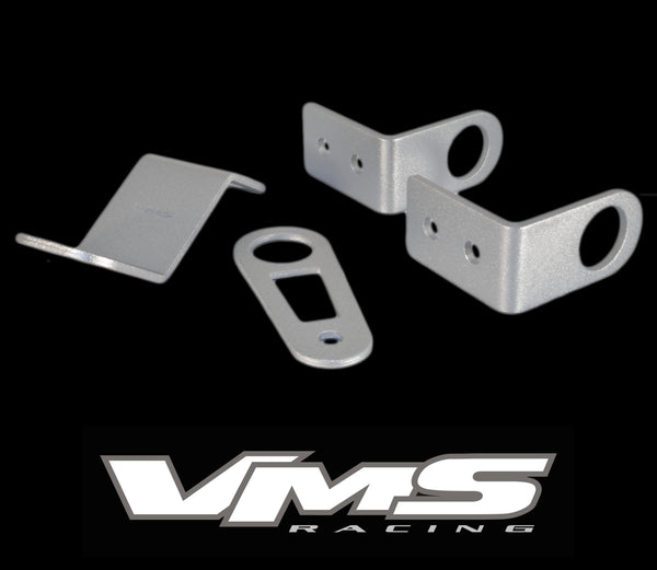 K20 K24 BOLT ON RADIATOR BRACKET KIT FOR K-SWAP K-SERIES ENGINES IN 92-00 HONDA CIVIC 94-01 ACURA INTEGRA EG EK DC2 // PART # RBK001