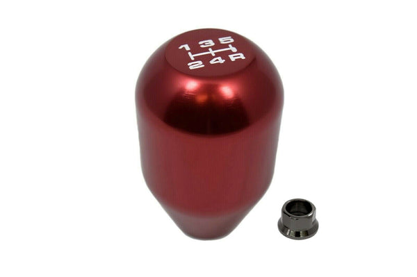 TYPE R ANODIZED BLACK, BLUE, RED, OR SILVER 5 SPEED BILLET ALUMIUM SHIFT KNOB 10x1.25 MM