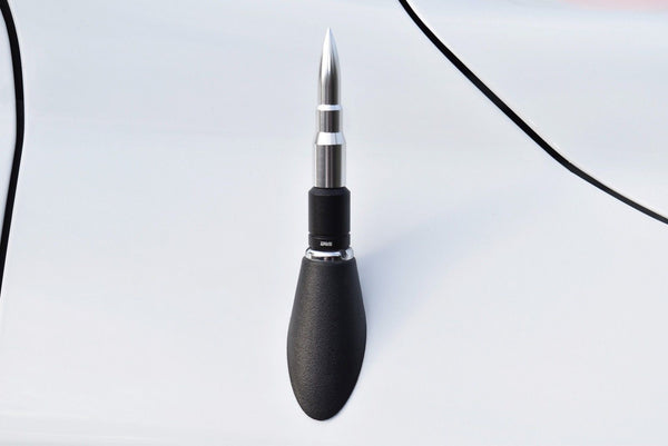 2 PIECE BULLET & SPIKE ALUMINUM SHORT ANTENNA KIT MANY COLORS TO CHOOSE FROM