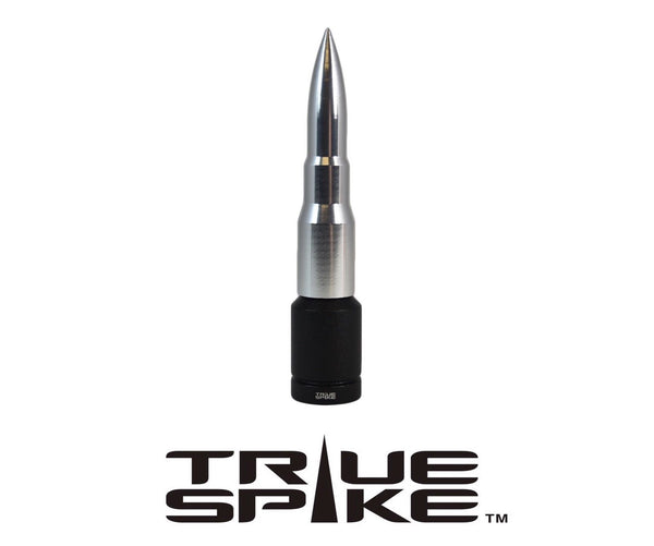 2 PIECE BULLET & SPIKE ALUMINUM SHORT ANTENNA KIT MANY COLORS TO CHOOSE FROM
