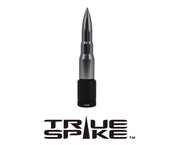 2 PIECE BULLET & SPIKE ALUMINUM SHORT ANTENNA KIT MANY COLORS TO CHOOSE FROM