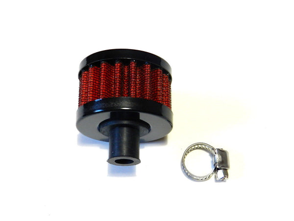 Filtro Aria PCV BCP Racing Blu Per Sfiato Carter - Attacco 15mm (5/8") - BR58B - Foto 2