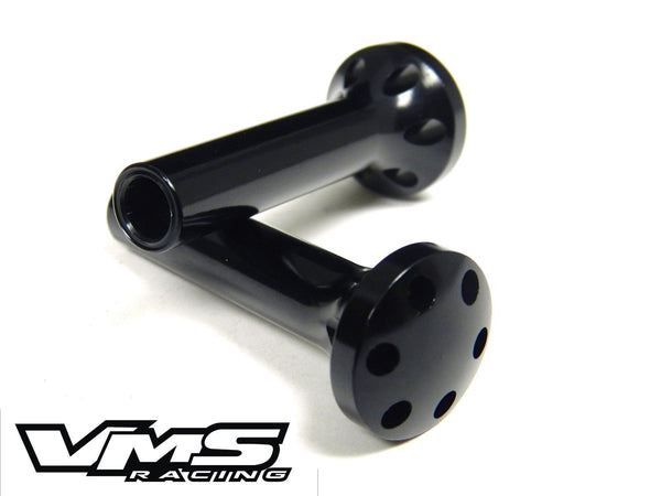 BILLET ALUMINUM 1965-1966 FORD MUSTANG DOOR LOCK PULLS CHROME PLATED or BLACK 8-32 THREAD PITCH // PART # DLH001