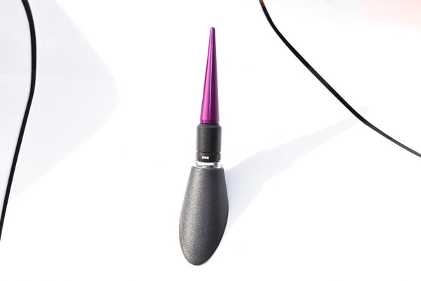 2 PIECE BULLET & SPIKE ALUMINUM SHORT ANTENNA KIT MANY COLORS TO CHOOSE FROM
