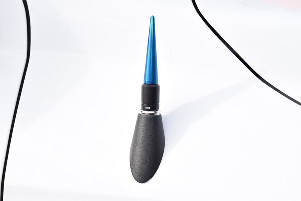 2 PIECE BULLET & SPIKE ALUMINUM SHORT ANTENNA KIT MANY COLORS TO CHOOSE FROM