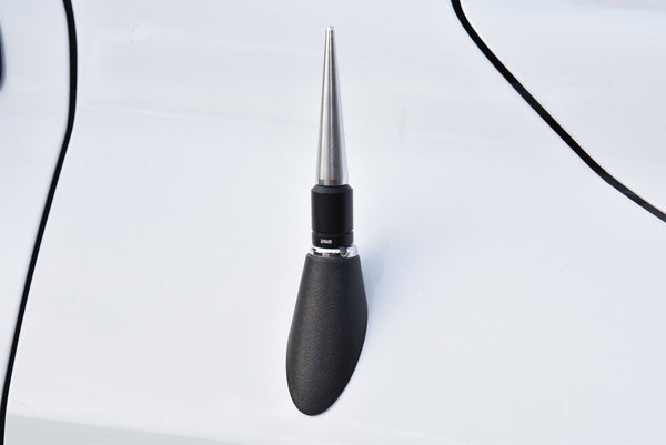 2 PIECE BULLET & SPIKE ALUMINUM SHORT ANTENNA KIT MANY COLORS TO CHOOSE FROM