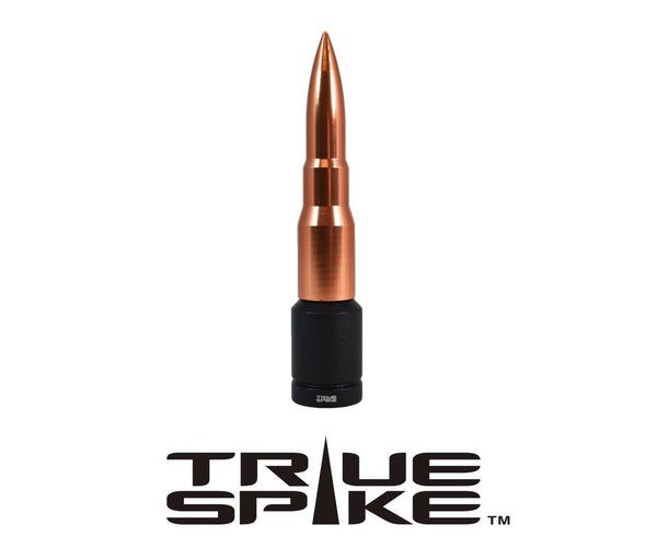 2 PIECE BULLET & SPIKE ALUMINUM SHORT ANTENNA KIT MANY COLORS TO CHOOSE FROM