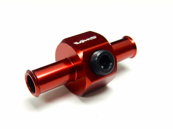 FUEL NITROUS PRESSURE GAUGE T UNIVERSAL ADAPTER 3/8" HOSE 1/8" NPT TEE // PART # FPGA0100