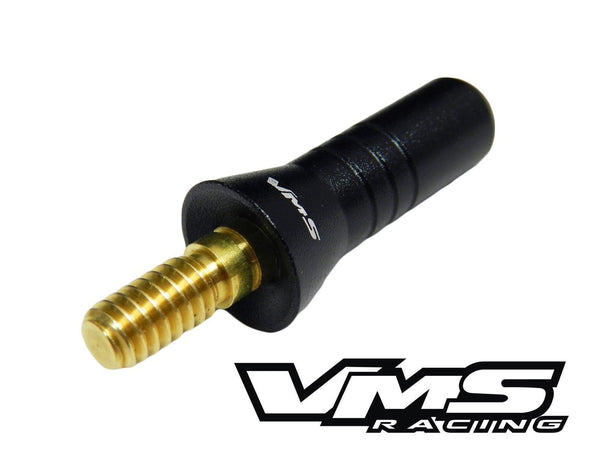 BILLET ALUMINUM SHORT ANTENNA KIT 1.4" INCHES LONG COLORS: BLACK or GUNMETAL // PART # SA037