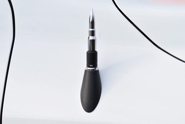 2 PIECE BULLET & SPIKE ALUMINUM SHORT ANTENNA KIT MANY COLORS TO CHOOSE FROM
