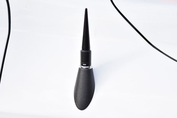 2 PIECE BULLET & SPIKE ALUMINUM SHORT ANTENNA KIT MANY COLORS TO CHOOSE FROM