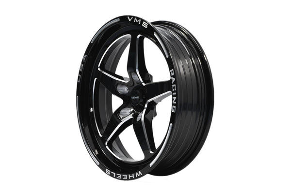 DRAG RACE V-STAR 5 LUG WHEEL 17x4.5 5X120 (5x4.75) -25.4 OFFSET (1.75" BACKSPACING)  // PART # VWST025