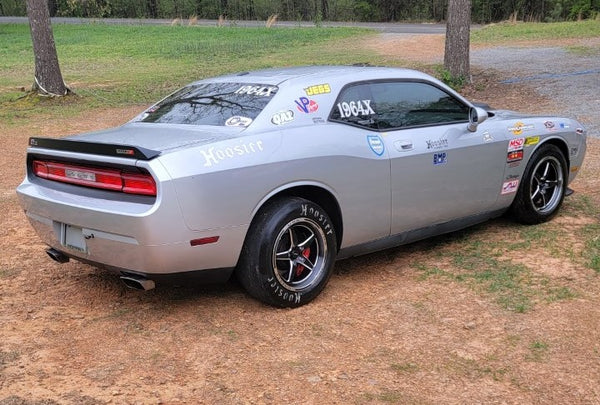 STREET DRAG RACE FRONT & REAR DRAG PACK V-STAR WHEELS 17x10 (30 OFFSET) & 18X5 5X115 (-30 OFFSET) FOR 2006-2020 DODGE CHARGER, CHALLENGER, DEMON INCLUDING SRT 392 & HELLCAT // PART # VWST031 & 032, VWST033 & 034, VWST100 & 101