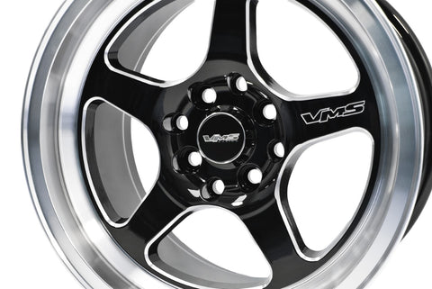 MOHAWK WHEEL 15X8 4X100 / 4X114.3 20 OFFSET 4 LUG GREAT FOR HONDA CIVIC CRX ACURA INTEGRA BLACK MILLING FINISH // PART # VWMK001