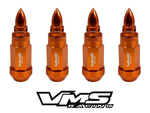 1/2-20 SPIKE / BULLET FORGED ALUMINUM LIGHT WEIGHT RACING LUG NUTS // PART # LG0601 & LGC200