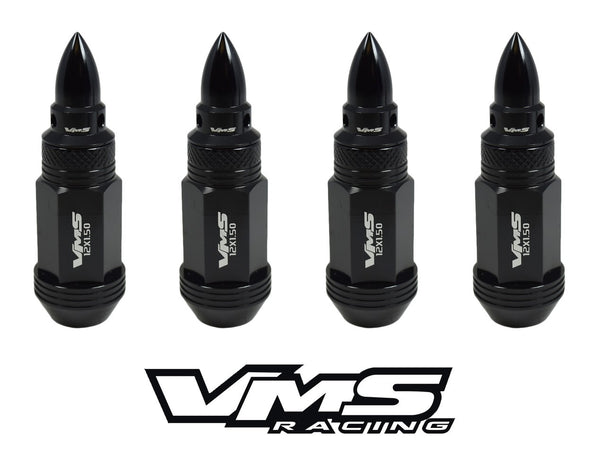 14x1.5 MM SPIKE / BULLET FORGED ALUMINUM LIGHT WEIGHT RACING LUG NUTS // PART # LG0181 & LGC200