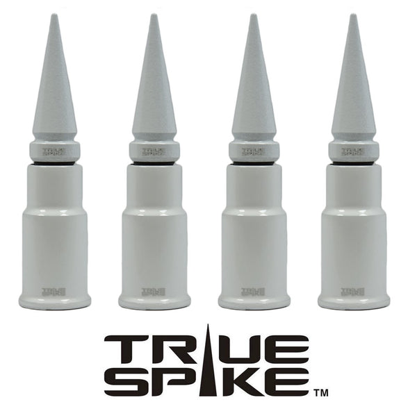 SPIKE SPIKED BILLET ALUMINUM AIR TIRE RIM WHEEL VALVE STEM CAP COVER KIT AVAILABLE IN MANY COLORS // PART # WVC005 WVC007