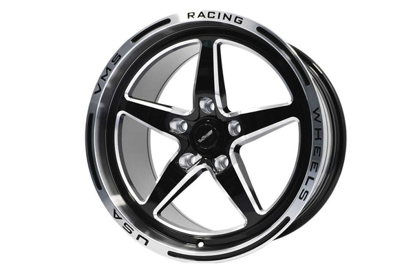 STREET DRAG RACE V-STAR WHEEL 17x10 5X120 44 OFFSET (7 1/4" BACKSPACING) FOR 10-21 GEN 5/6 CAMARO SS & V6, 08-09 PONTIAC G8 GT, 14-17 CHEVY SS, 08-14 CADILLAC CTS-V, 06-13 CORVETTE Z06 & GS  BLACK OR POLISHED // PART # VWST015, VWST029, VWST098