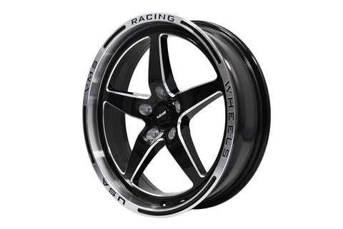 STREET DRAG RACE V-STAR WHEEL 18X5 5X115 (-30 OFFSET) FOR 2006-2020 DODGE CHARGER, CHALLENGER, DEMON INCLUDING SRT 392 & HELLCAT AND 2023 DEMON 170 // PART # VWST032, VWST034, VWST101