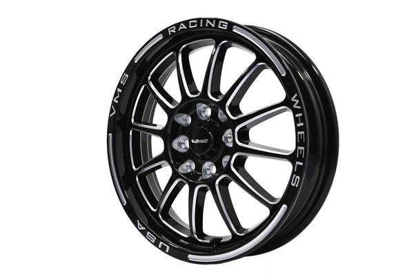 FRONT or REAR BLACK HAWK DRAG RACE 5 LUG WHEEL 15x3.5" 5X100/5X114.3 10 OFFSET GREAT FOR HONDA CIVIC CRX ACURA INTEGRA // PART # VWBH004