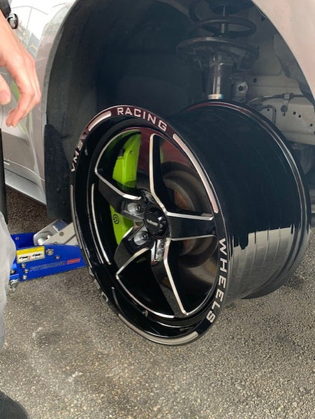 STREET DRAG RACE V-STAR WHEEL 18x9.5 35 OFFSET (6.5 BACKSPACING) 5x114.3 (5x4.5) FITS FRONT OR REAR 15-21 S550 MUSTANG & 05-14 MUSTANG WITHOUT BREMBO'S  // PART # VWST038
