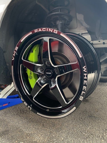 STREET DRAG RACE V-STAR WHEEL 18x9.5 35 OFFSET (6.5 BACKSPACING) 5x114.3 (5x4.5) FITS FRONT OR REAR 15-21 S550 MUSTANG & 05-14 MUSTANG WITHOUT BREMBO'S  // PART # VWST038