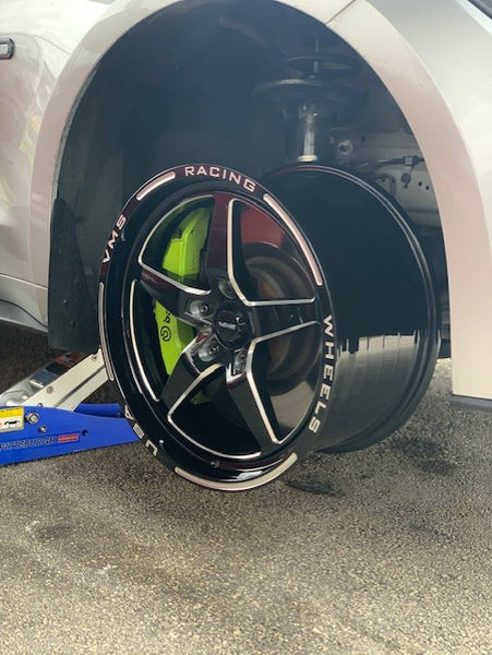 STREET DRAG RACE V-STAR WHEEL 18x9.5 35 OFFSET (6.5 BACKSPACING) 5x114.3 (5x4.5) FITS FRONT OR REAR 15-21 S550 MUSTANG & 05-14 MUSTANG WITHOUT BREMBO'S  // PART # VWST038