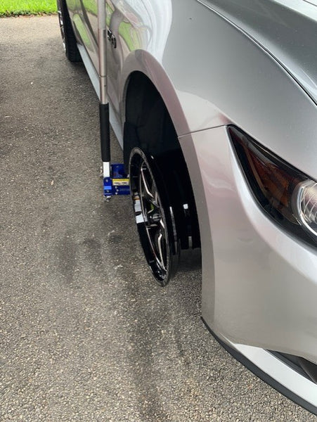 STREET DRAG RACE V-STAR WHEEL 18x9.5 35 OFFSET (6.5 BACKSPACING) 5x114.3 (5x4.5) FITS FRONT OR REAR 15-21 S550 MUSTANG & 05-14 MUSTANG WITHOUT BREMBO'S  // PART # VWST038
